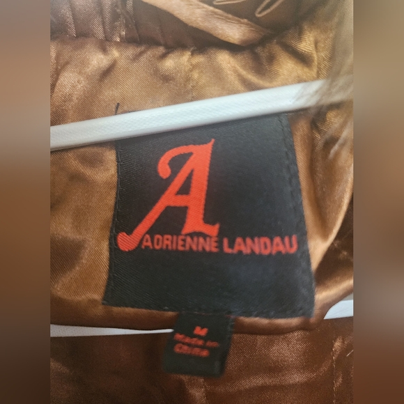 VINTAGE Adrienne Landau Faux Fur Jacket. Ladies Size midium . - Picture 6 of 8